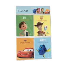 Solapa Pop Com 4 Minilivros de Atividades - Pixar