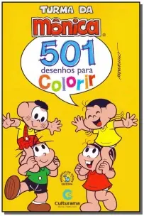501 Desenhos Para Colorir - Turma da Mônica