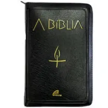 A Bíblia - Zíper Preto