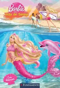 Barbie em Vida de Sereia - Com Adesivos