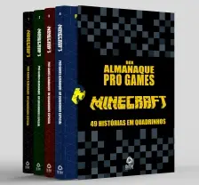 Box - Pró Games Almanaque Em Quadrinhos - Minecraft - Com 4 Livros