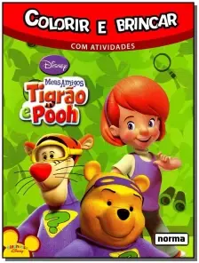Colorir e Brincar Ativid - Amigos Tigrao- 28002084