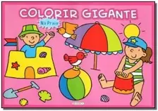 Colorir Gigante - Na Praia