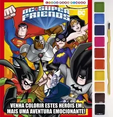 Livro Para Pintar - DC Super Friends