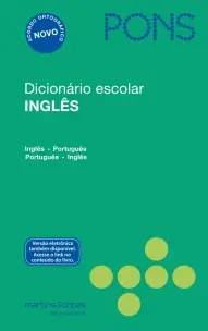 Dicionário Escolar Inglês Pons - Inglês-Português / Português-Inglês