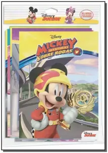 Disney Mickey Aventura Sobre Rodas - 10 Livros
