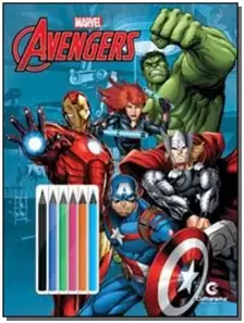 Ler e Colorir Blister Marvel Avengers
