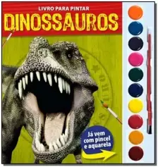 Livro Aquarela Dinossauro