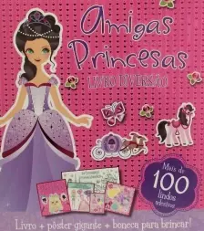 Livro Diversão: Amigas Princesas