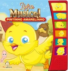 Livro Musical: Pintinho Amarelinho