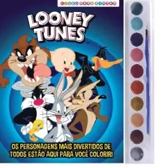 Looney Tunes Livro Para Pintar Com Aquarela