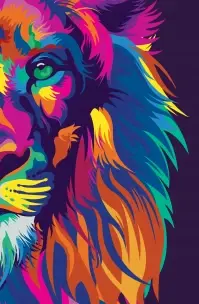 Nvt Pop Flex - Lion Colors - Letra Normal - Nova Versão Transformadora