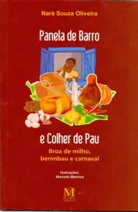PANELA DE BARRO E COLHER DE PAU