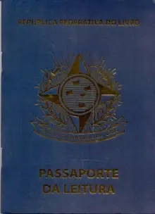 Passaporte da Leitura - Azul