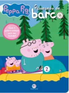 Peppa Pig - Passeando De Barco - Com 4 Quebra-cabeças Para Sua Diversão!