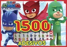 Pj Masks - Prancheta Para Colorir Com 1500 Adesivos