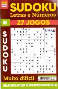 Sudoku Letras e Números Ed. 03