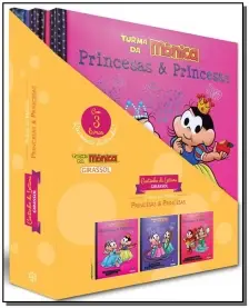 Turma Da Mônica - Cantinho Da Leitura - Princesas e Princesas
