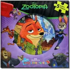 Zootopia - Meu Primeiro Livro Quebra-cabeças